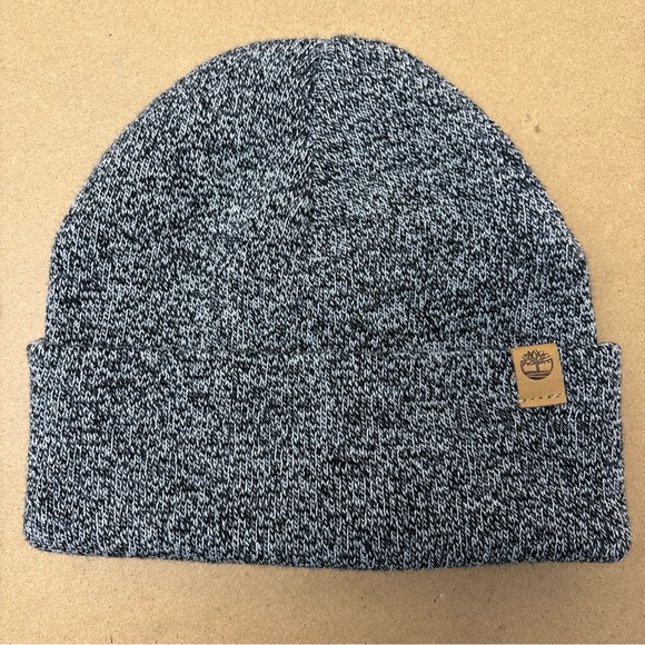Timberland Charcoal and Black Knit Beanie - Picture 1 of 6